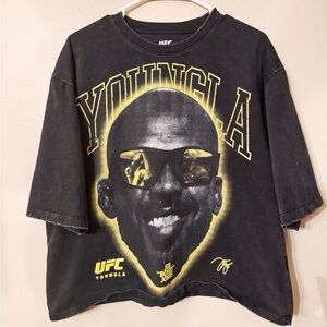 YoungLA Jon Jones UFC Fighter Tee Men's Adult Size Medium, Black